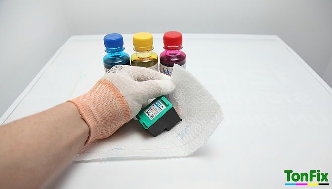 усунути текти чорнило із сопел картриджа усунути текти чорнило із сопел картриджа