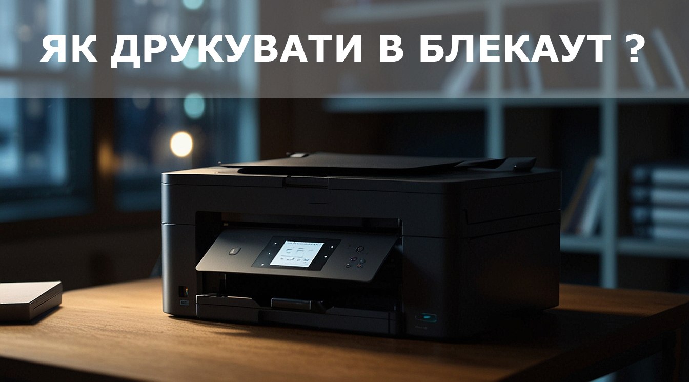 Как печатать на принтере в блэкаут