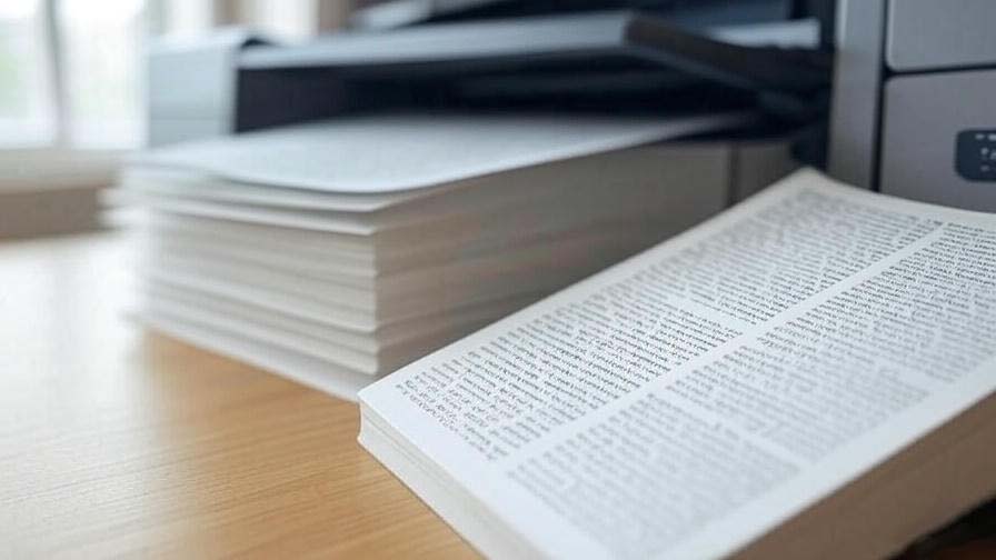 Печать книги на принтере