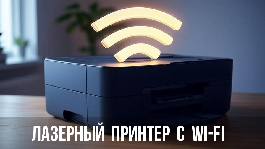 Лазерный принтер с Wi-Fi для дома