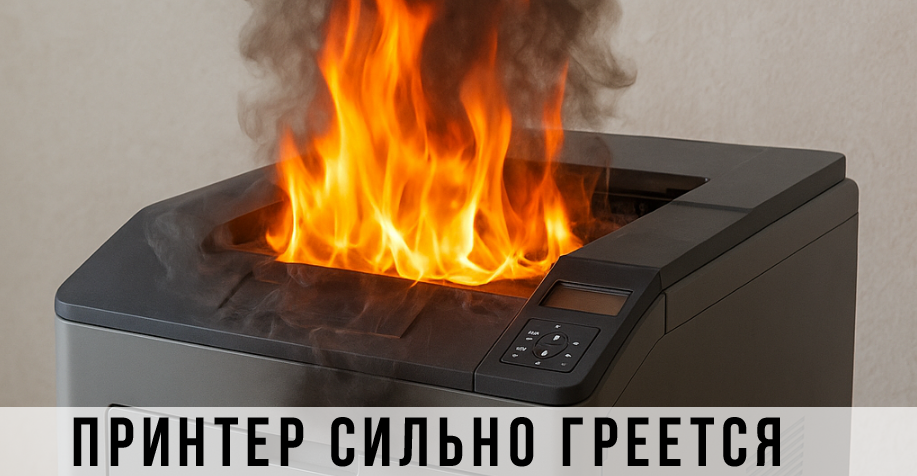 перегрев принтера почему принтер сильно греется