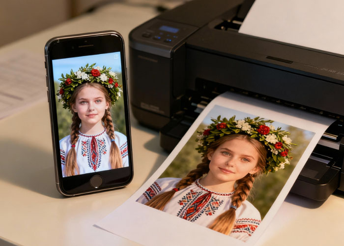 Печатать фотографии с телефона Печатать фотографии с телефона