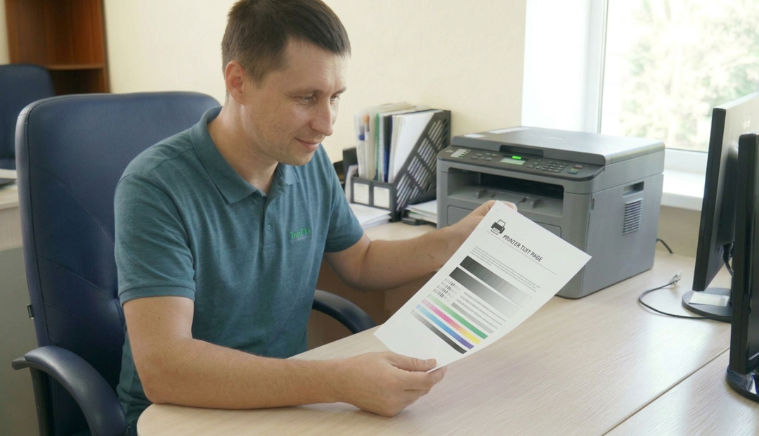 Первые тесты печати Первые тесты печати