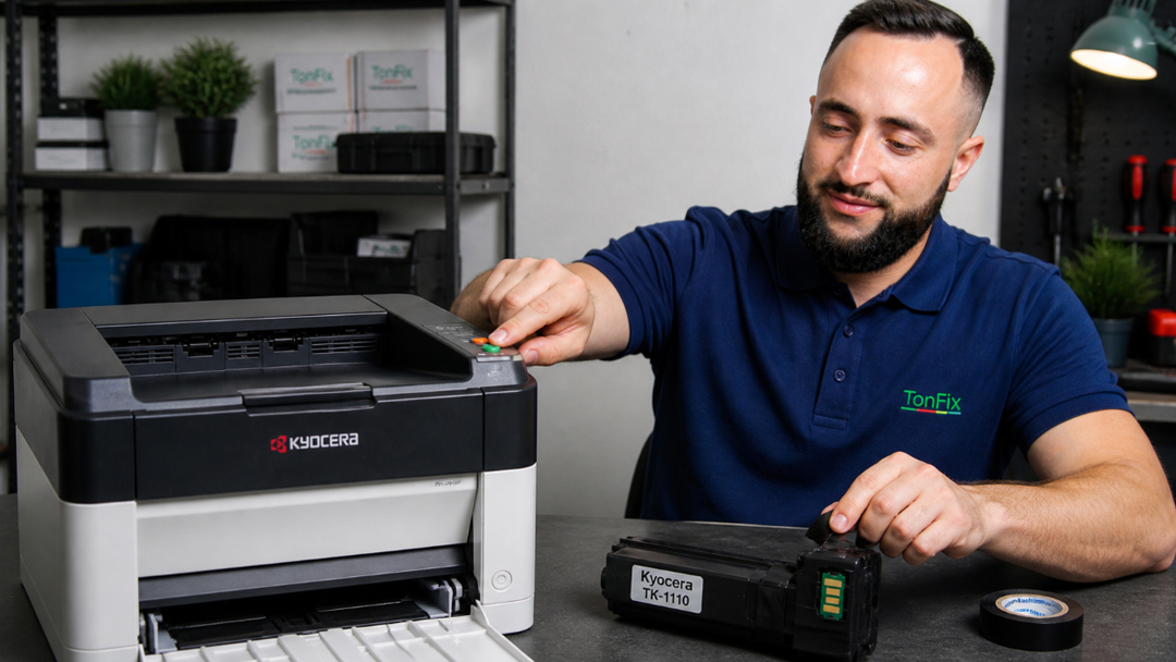 Сброс чипа принтера Kyocera FS‑1040