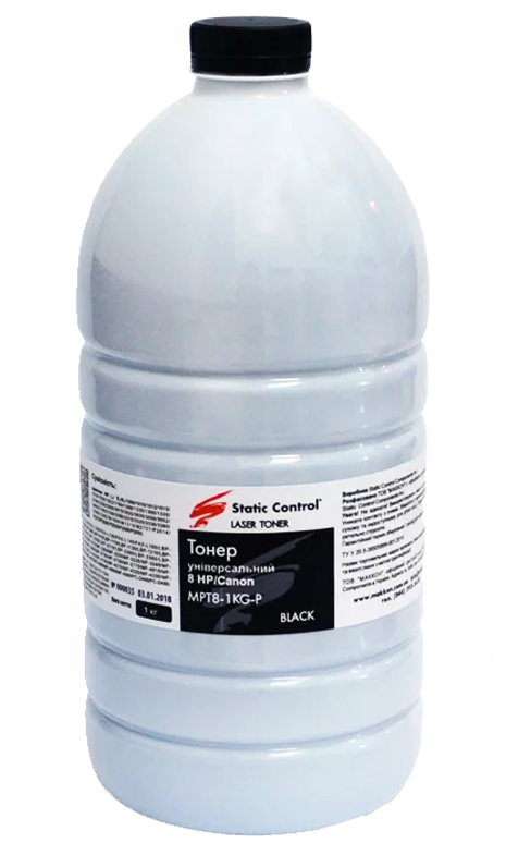 Тонер MPT8 HP/Canon 1кг Static Control