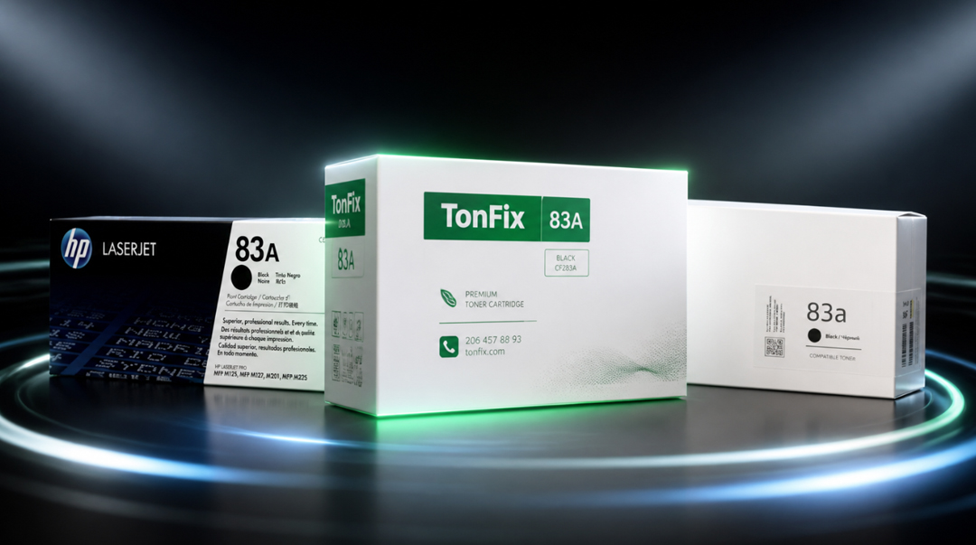 HP CF283A 83A восстановленный TonFix, оригинал и Китай