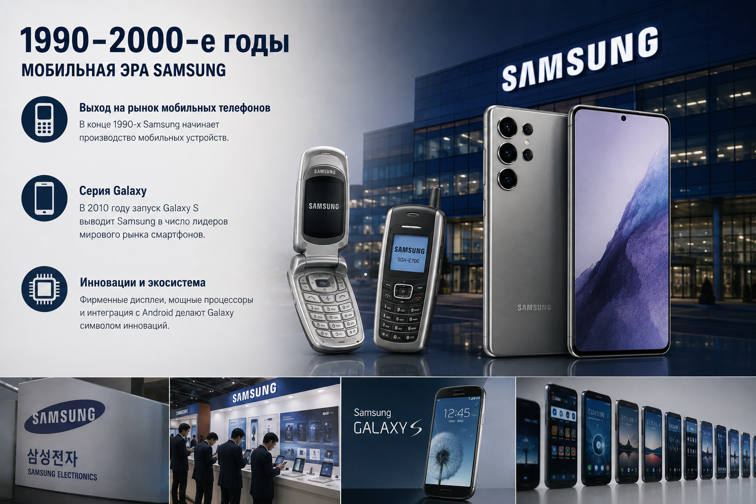 Samsung выходит на рынок мобильных телефонов Samsung выходит на рынок мобильных телефонов