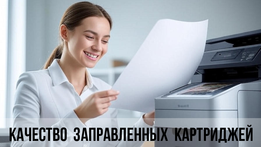 Качество заправленных картриджей Качество заправленных картриджей