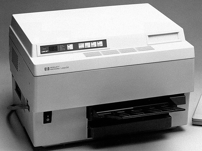 Первый принтер HP LaserJet Первый принтер HP LaserJet